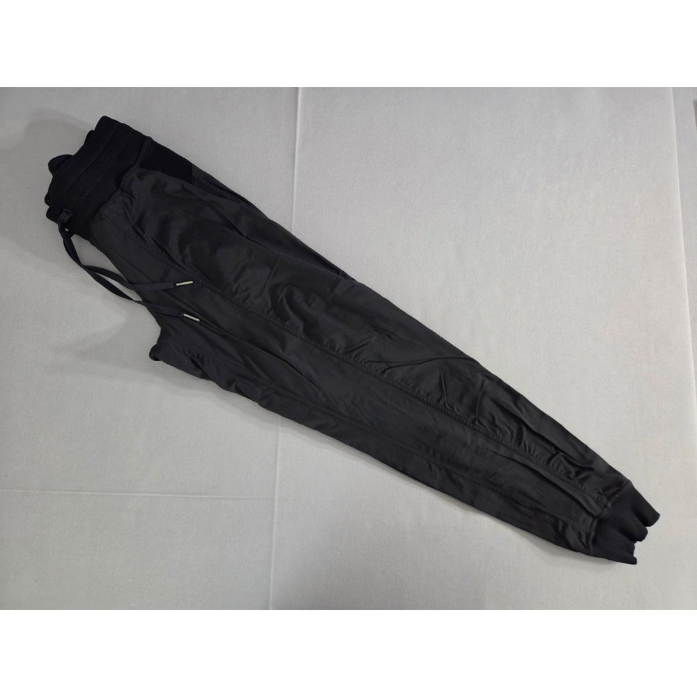 Lululemon Joggers Womens 4 Black Dance Studio Mid Rise Performance Pants Running